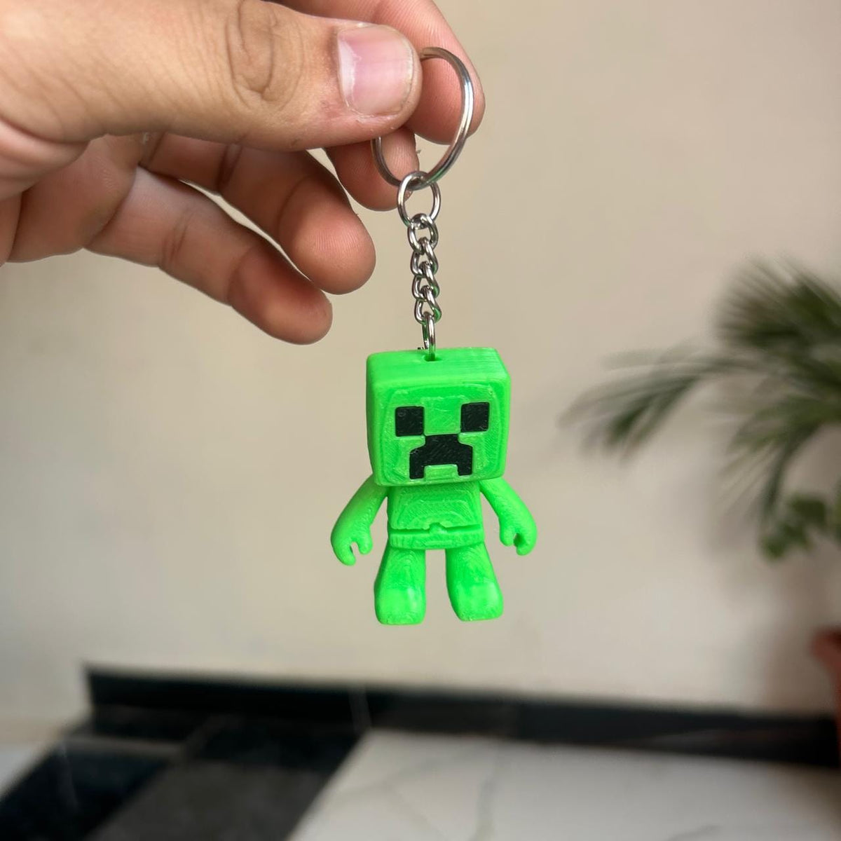 Creeper Flexi Keychain (MineCraft)