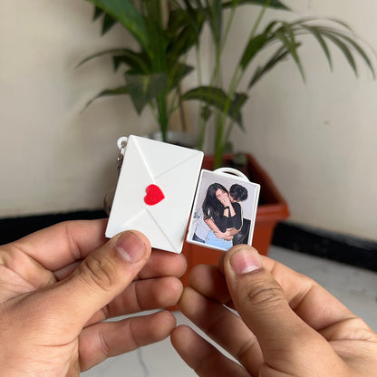 Love Letter Keychain - Customized Picture