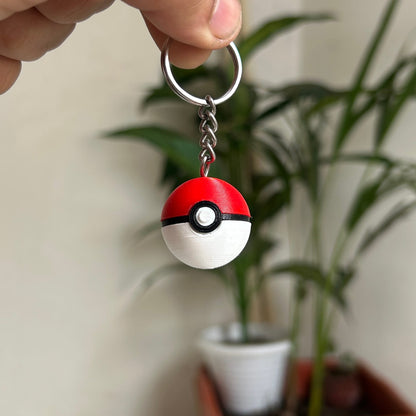 Poke Ball Keychain