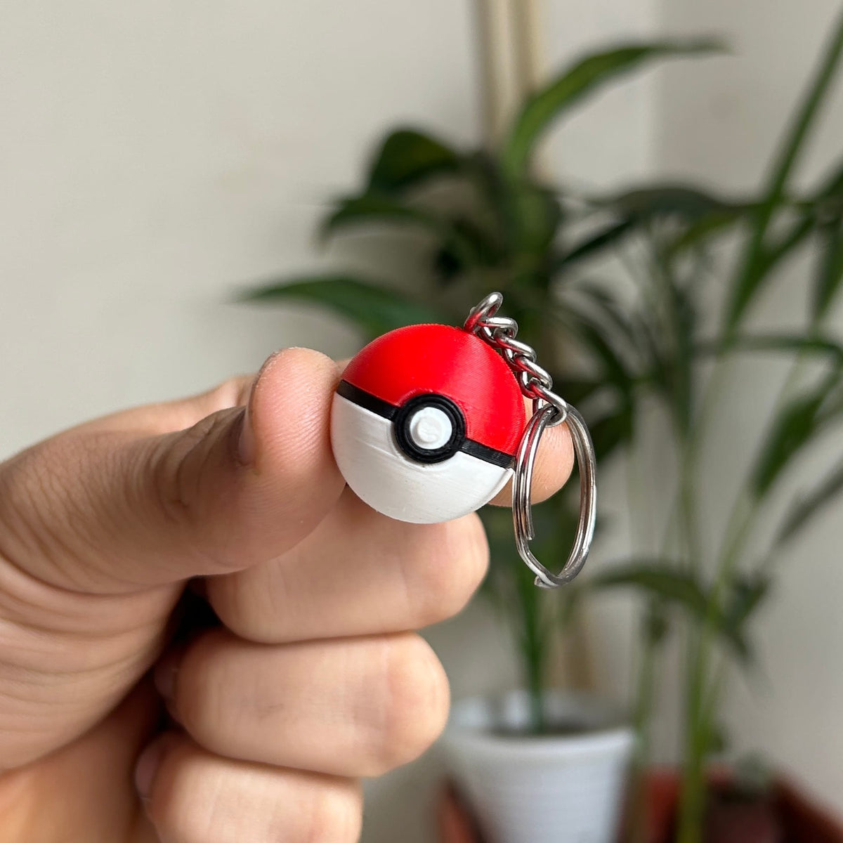 Poke Ball Keychain