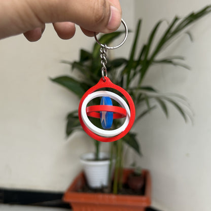 Captain America Fidget Keychain