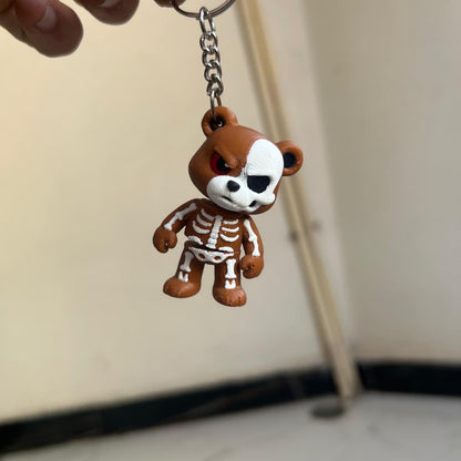 Horror Bear Flexi-Keychain