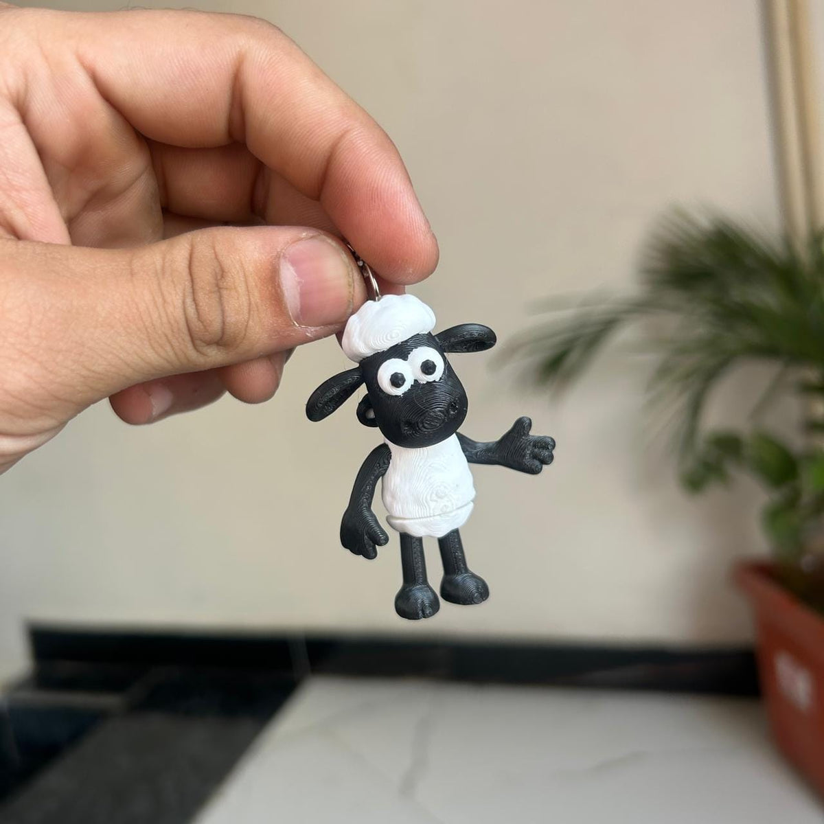 Shaun the Sheep Flexi Keychain