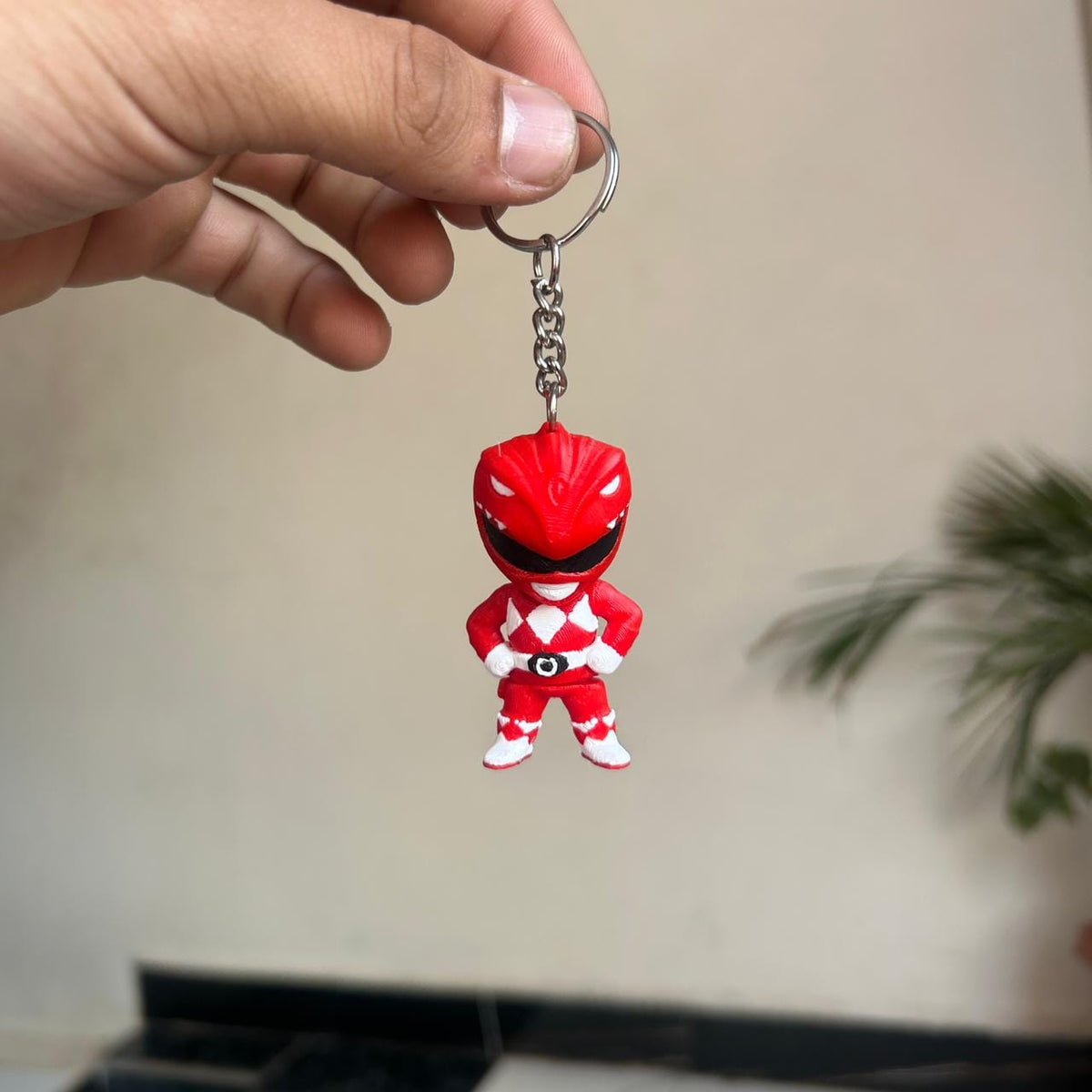 Red Ranger Flexi Keychain