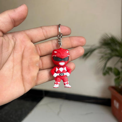 Red Ranger Flexi Keychain