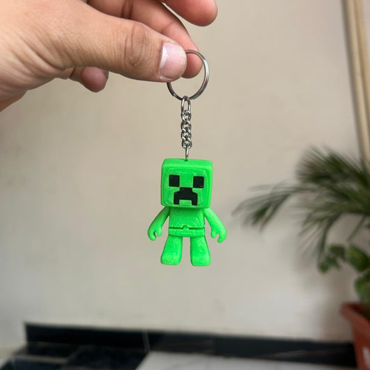 Creeper Flexi Keychain (MineCraft)
