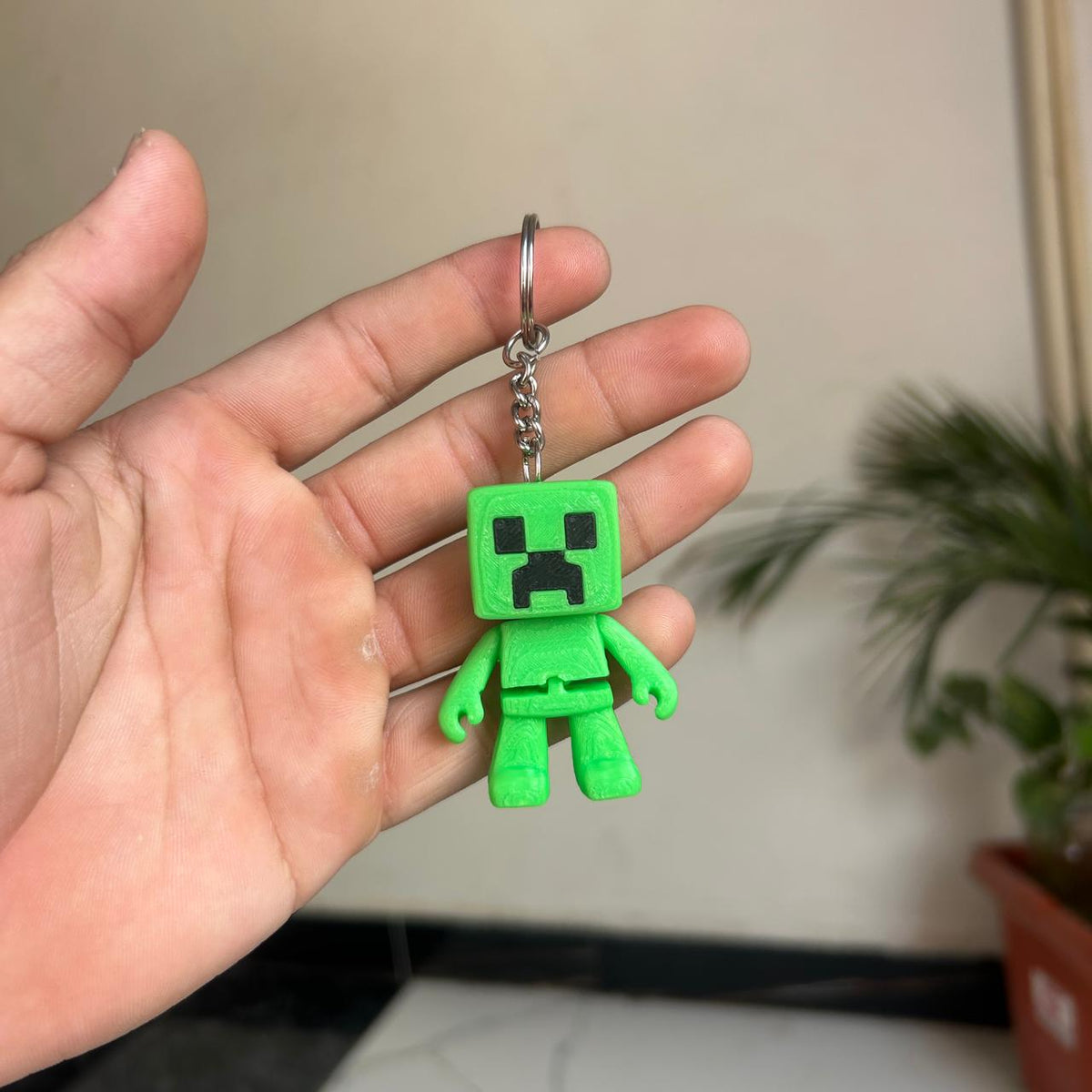Creeper Flexi Keychain (MineCraft)